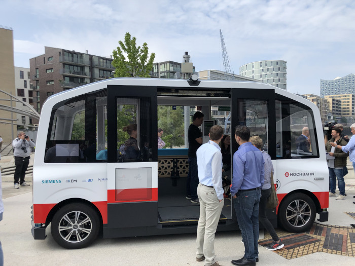 Der Heat war ein früher Versuch, einen autonomen Shuttle in Hamburg in den Liniendienst zu bringen. (Bild: Heat)